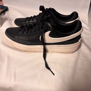 Nike Black and White Men's Sneakers